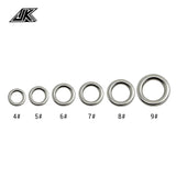 TSR Anillo Solido JK #4 6.1mm pull/170lb/77.1kg (15uds)